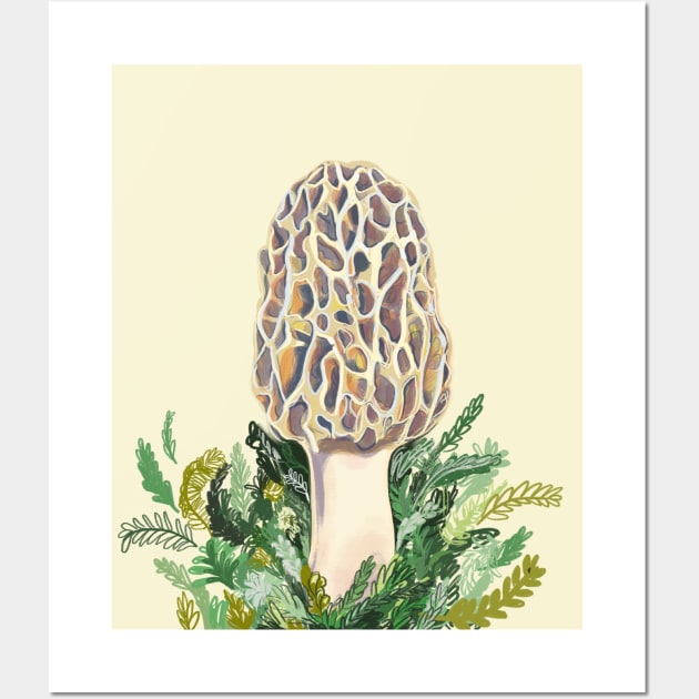 Morel Wall Art by Sophie Lucido Johnson